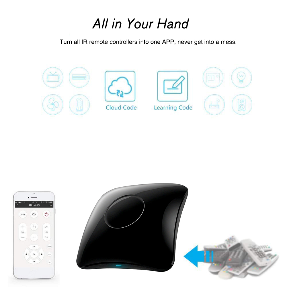 Broadlink RM4 Pro Smart Home Automation WiFi IR RF Universal